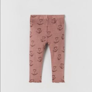 Zara Baby Ribbed Leggings 18-24